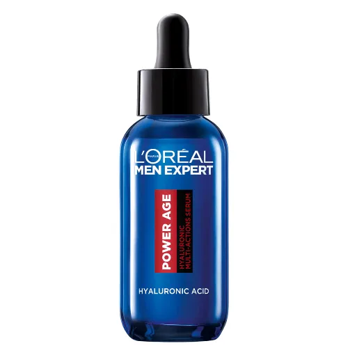 L'Oréal Paris Men Expert Power Age Serum with Hyaluronic Acid przeciwstarzeniowe serum nawilżające dla mężczyzn 30 ml