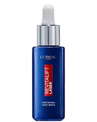 L'Oréal Paris Pure Retinol Revitalift Laser Night Serum rewitalizujące serum z retinolem na noc 30 ml