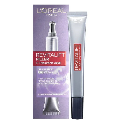 L’Oréal Paris Revitalift Filler Renew Eye Cream odbudowujący krem pod oczy (15 ml)