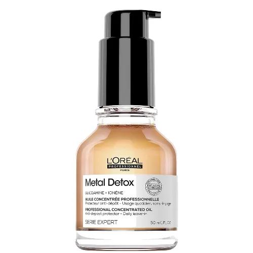 L'Oréal Professionnel Metal Detox Anti-deposit Protector Concentrated Hair Oil skoncentrowany olejek do włosów 50 ml
