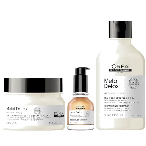 L'Oréal Professionnel Metal Detox Routine Bundle