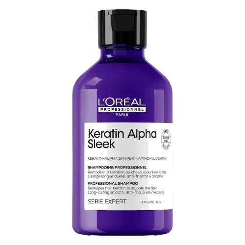 L´Oréal Professionnel Paris Keratin Alpha Sleek Szampon wygładzający Szampony 300 ml