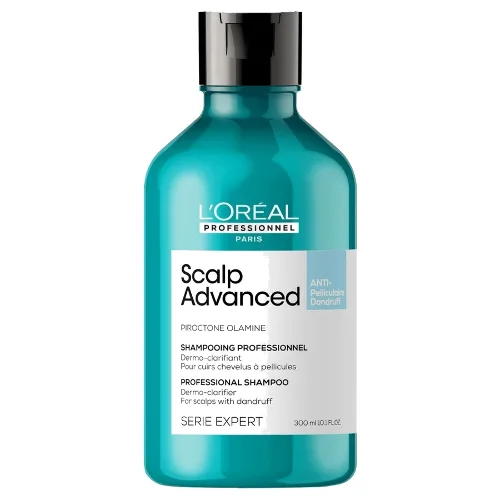 L´Oréal Professionnel Paris Scalp Advanced. Szampon przeciwłupieżowy. Szampony 300 ml