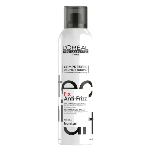 L´Oréal Professionnel Paris Tecni.Art Fix Anti-Frizz Lakiery do włosów 250 ml Biały