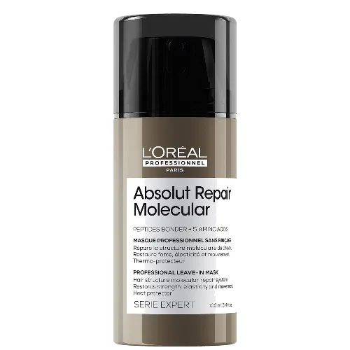 L'Oréal Professionnel Serié Expert Absolut Repair Molecular Leave-in Mask maska do włosów bez spłukiwania 100 ml