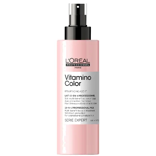 L'Oréal Professionnel Serie Expert Vitamino Color 10 in 1 Multi-Purpose Spray wielofunkcyjny spray do włosów 190 ml