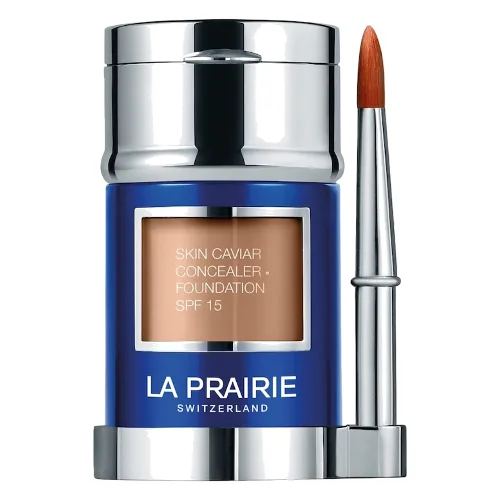La Prairie Skin Caviar Complexion Complexion Concealer Foundation SPF 15 SATIN NUDE Podkłady 30 ml ALMOND - ALMOND BEIGE
