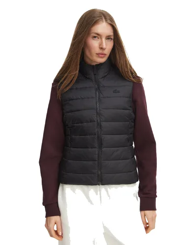 Lacoste Bezrękawnik BF0602 Czarny Regular Fit