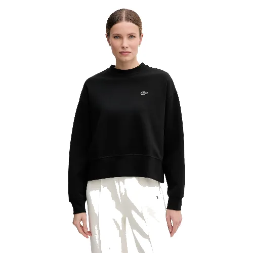 Lacoste bluza oversize damska z bawełną