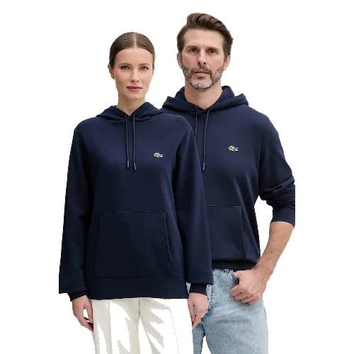 Lacoste bluza z kapturem bawełniana