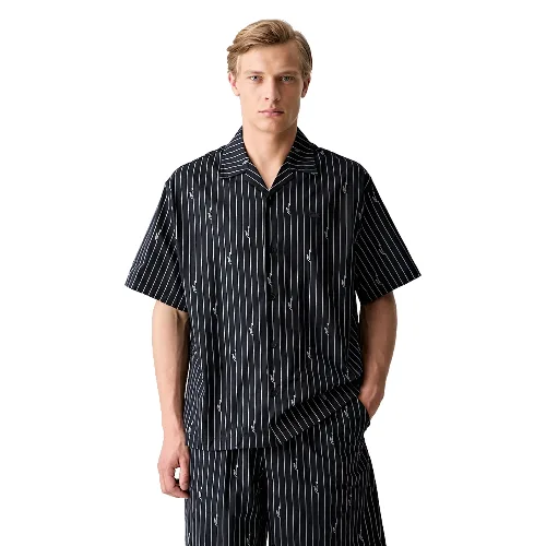 Lacoste koszula męska bawełniana
