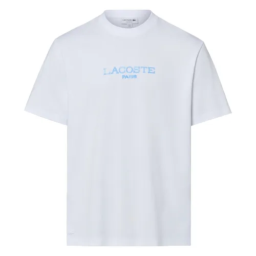 Lacoste Koszulka Mężczyźni Bawełna (100%) biały|wielokolorowy, 7