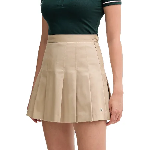 Lacoste spódnica bawełniana z elastanem