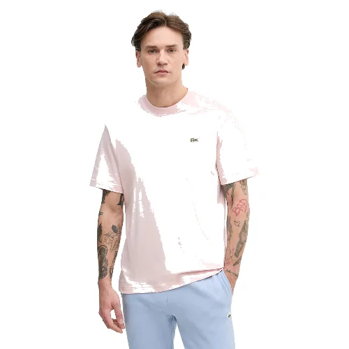 Lacoste T-shirt basic męski bawełniany