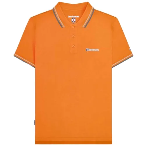 Lambretta Twin Tipped Mężczyźni Koszulka polo SS1608-DES-SUN