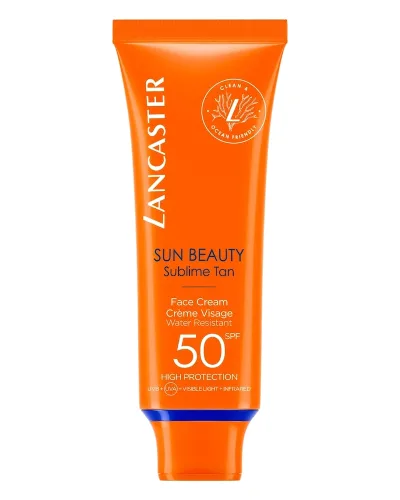 Lancaster Kremy do opalania LANCASTER - Sun Beauty - krem do twarzy SPF50 Ochrona przeciwsłoneczna 50 ml