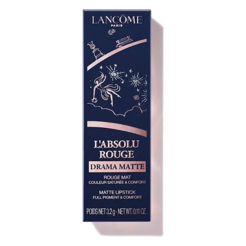 Lancôme Lancôme L'Absolu Rouge Drama Matte, pomadka do ust, świąteczna edycja limitowana, odcień 196 French Touch Szminki 4,5 g