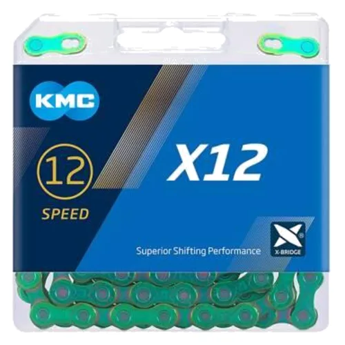 Łańcuch z szybkozłączką KMC X12 Aurora