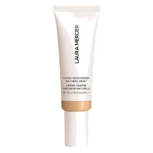 Laura Mercier TINTED MOISTURIZER NATURAL DEWY Kremy tonujące 45 ml Jasnobrązowy