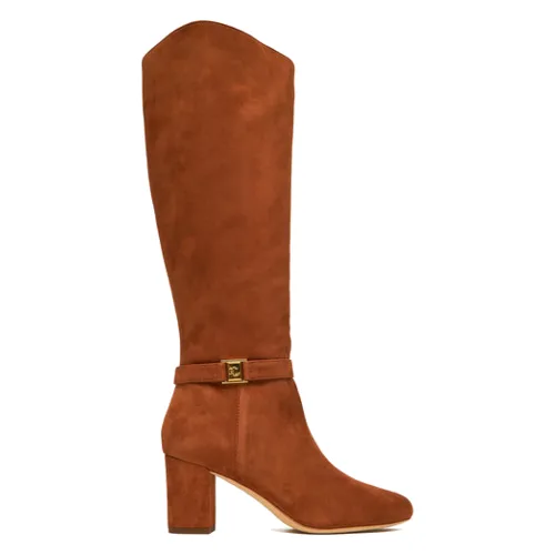 LAUREN RALPH LAUREN Kozaki Kellie 802967843002 Brązowy