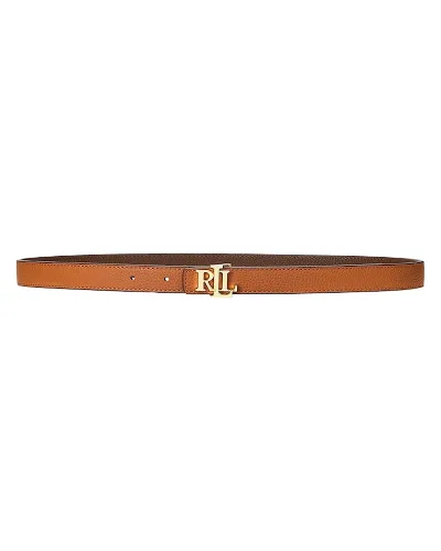 Lauren Ralph Lauren pasek dwustronny damski skórzany
