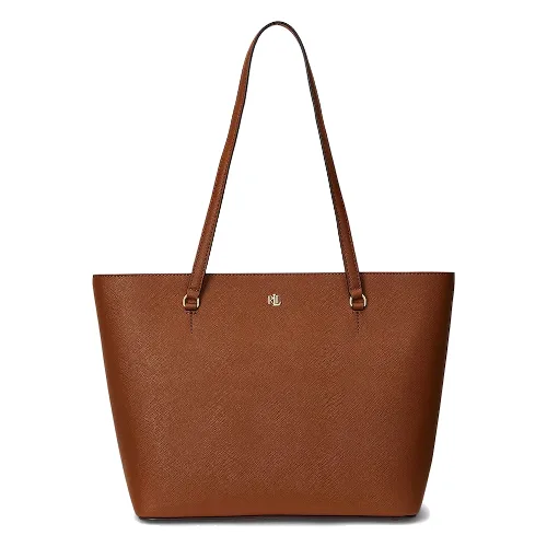Lauren Ralph Lauren torebka shopper damska skórzana