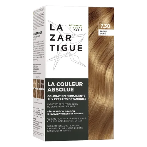 Lazartigue CHOCOLATE CHESTNUT Farby do włosów 60 ml Brązowy