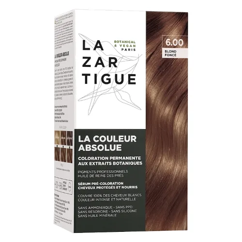 Lazartigue CHOCOLATE CHESTNUT Farby do włosów 60 ml Brązowy