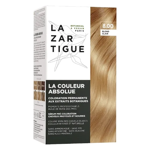 Lazartigue CHOCOLATE CHESTNUT Farby do włosów 60 ml Jasnobrązowy