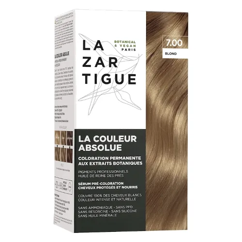 Lazartigue LA COULEUR ABSOLUE 6.30 GOLDEN DARK BLONDE Farby do włosów 60 ml Brązowy
