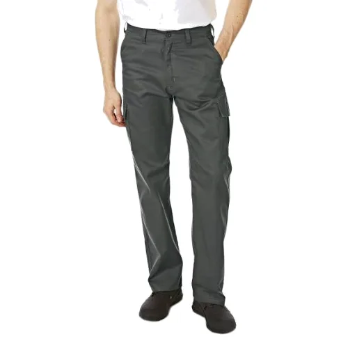 Lee Cooper Mężczyźni Spodnie robocze cargo szare LCPNT205-GRY