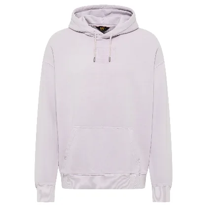 LEE LOGO LOOSE HOODIE MISTY LILAC L85JQVUU 112145622