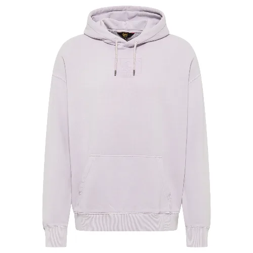 LEE LOGO LOOSE HOODIE MISTY LILAC L85JQVUU 112145622