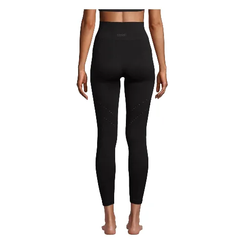 Legginsy Damskie Casall Bezszwowe z Wysokim Stanem Black