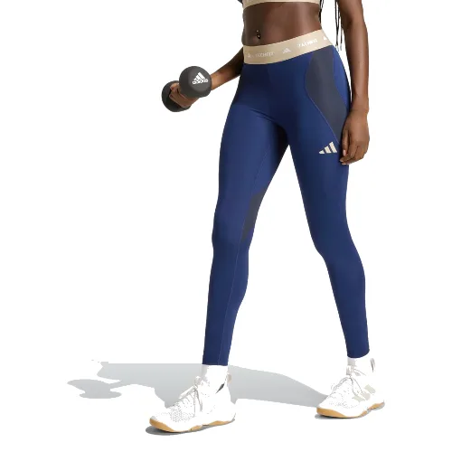 Legginsy do ćwiczeń TECHFIT Color Block 7/8