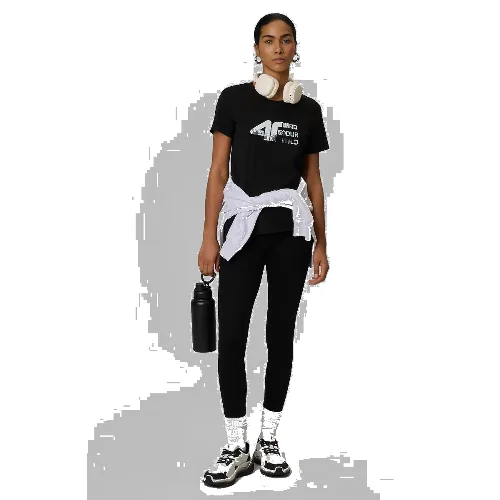 Legginsy fitness dzianinowe damskie