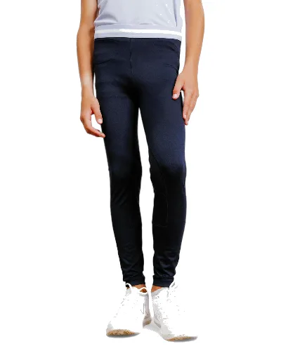 Legginsy jeździeckie dla dzieci Fouganza 100 lekkie