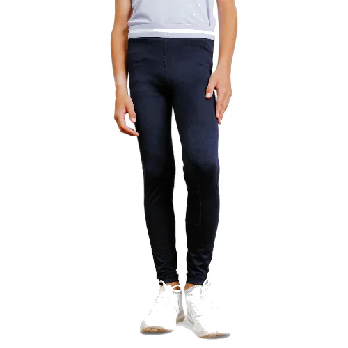 Legginsy jeździeckie dla dzieci Fouganza 100 lekkie