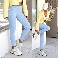 Legginsy Soft Flexy baby blue