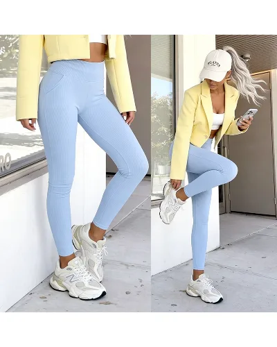 Legginsy Soft Flexy baby blue