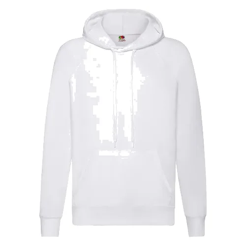 Lekki sweatshirt z kapturem Fruit of the Loom