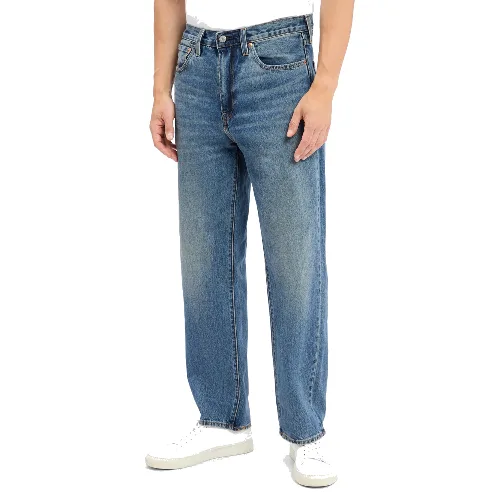 Levi's Dżinsy - 568 Loose Straight Mężczyźni Bawełna niebieski, 34-32
