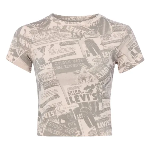 Levi's Koszulka Kobiety Bawełna różowy, XS