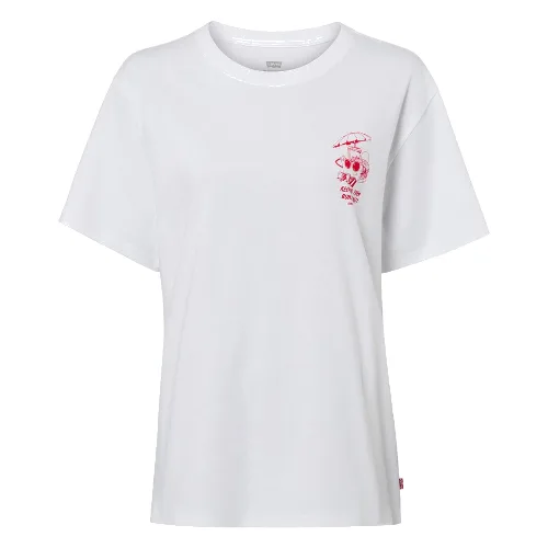 Levi's T-shirt Mężczyźni Bawełna biały|wielokolorowy