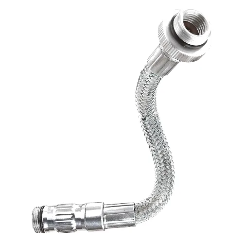Lezyne wężyk CO2 Flex srebrny