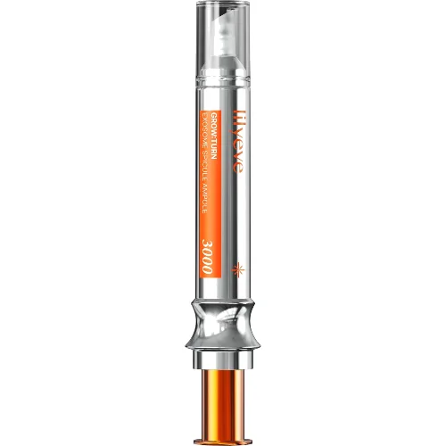 Lilyeve Grow: Turn Exosome Spicule Ampoule 3000, Ampułka do skóry głowy do włosów cienkich, osłabionych oraz z tendencją do nadmiernego wypadania i przerzedzania,10 ml