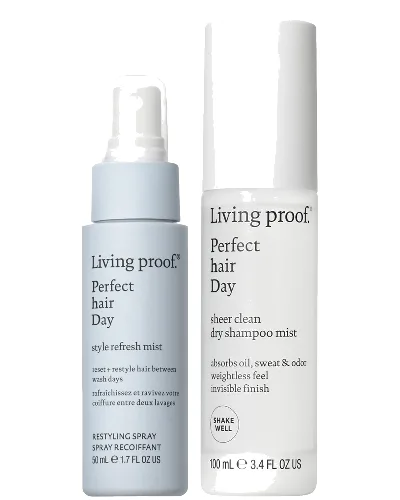 Living Proof Refresh & Revive Sheer Clean Mist and Style Refresh Mist Duo
