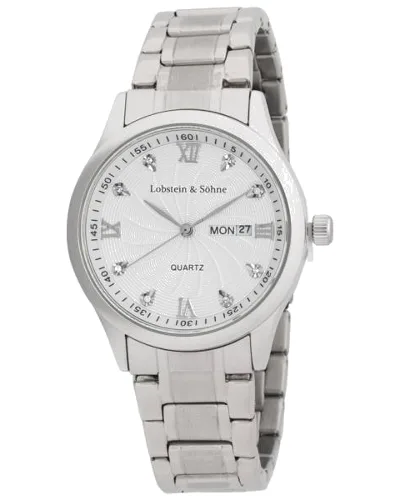 Lobstein & Söhne ® "Leopold" Zegarek srebrny/biały