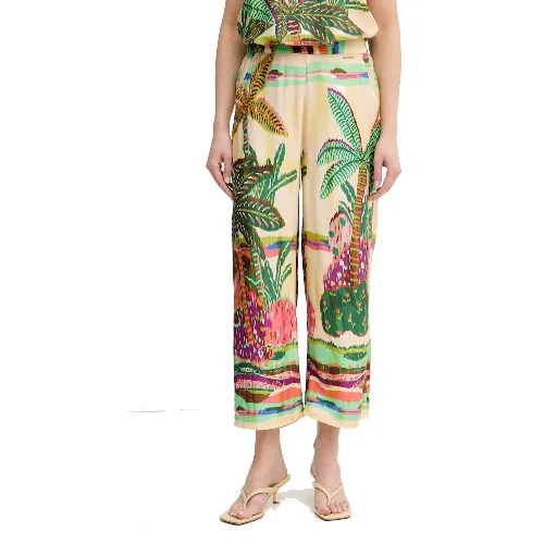 Lola Casademunt spodnie culottes damskie z wiskozy