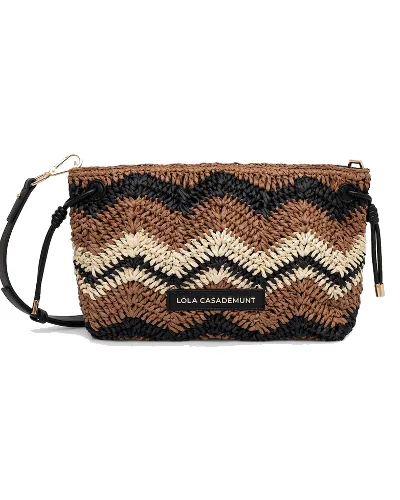 Lola Casademunt torebka crossbody damska pleciona